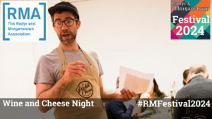 Tom explaining cheese